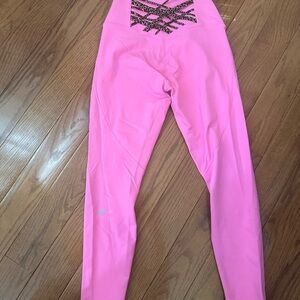 Fabletics PowerHold Pink Leggings